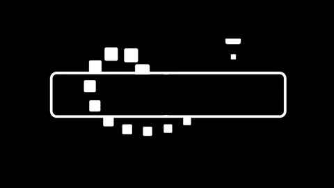 Pixel Loading Progress Bar Stock Footage 336062170