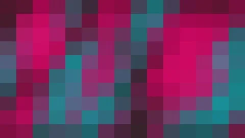 Pixel mosaic abstract tale blue red background multi color geometric square Stock-Footage 297341280