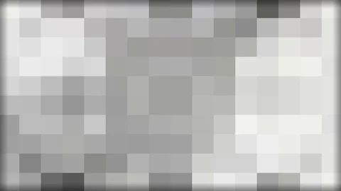 Pixel Mosaic Animation Background Black White Moving Gradient Stock Footage 128653515