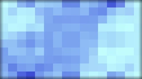 Pixel Mosaic Animation Background Blue Moving Gradient Stock Footage 128653577