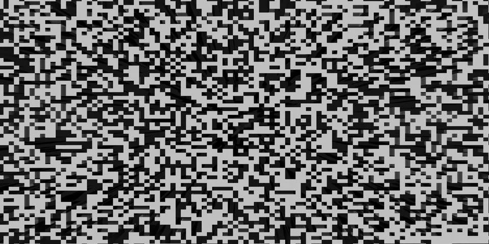 Pixel mosaic background grid abstract square texture geometry 3d illustration 스톡 일러스트