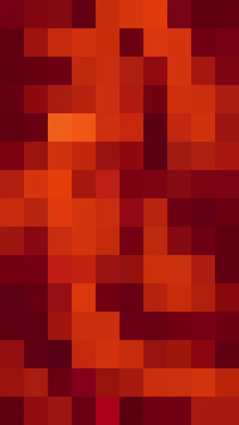 Pixel Mosaic Red Abstract Animation Multi Color Geometric Square 4K Animated Stock Footage 310347677