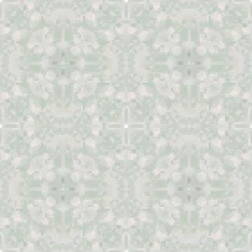 Pixel mosaic seamless pattern design, Repeat textile design. Fabric print Stock Illustration