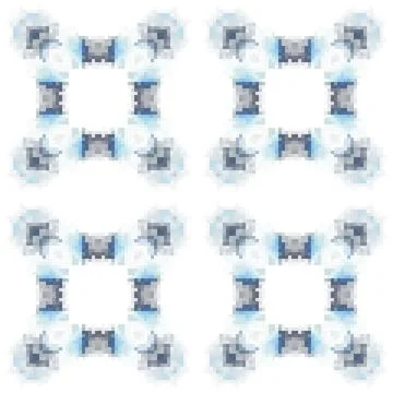 Pixel mosaic seamless pattern design, Repeat textile design. Fabric print Stock Illustration