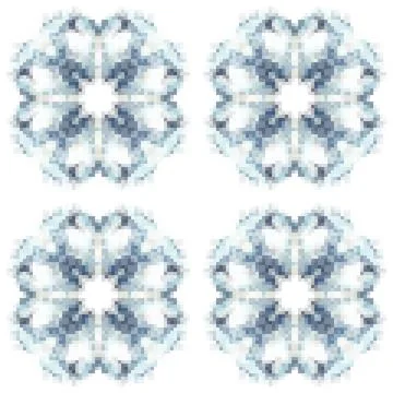 Pixel mosaic seamless pattern design, Repeat textile design. Fabric print 스톡 일러스트