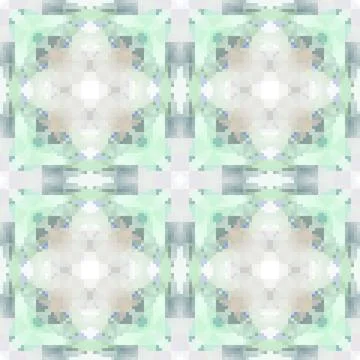 Pixel mosaic seamless pattern design, Repeat textile design. Fabric print Illustrazione stock