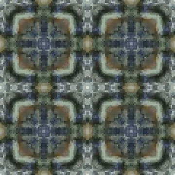 Pixel mosaic seamless pattern design, Repeat textile design. Fabric print Stock Illustration
