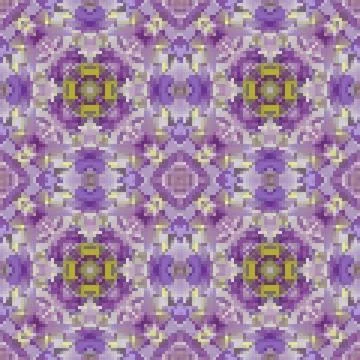 Pixel mosaic seamless pattern design, Repeat textile design. Fabric print 스톡 일러스트