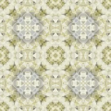 Pixel mosaic seamless pattern design, Repeat textile design. Fabric print Illustrazione stock