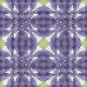 Pixel mosaic seamless pattern design, Repeat textile design. Fabric print 스톡 일러스트