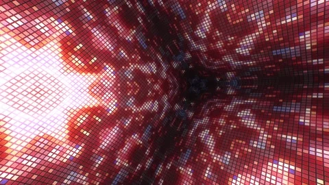 Pixel Motion VJ Loop Stock Footage 237327271