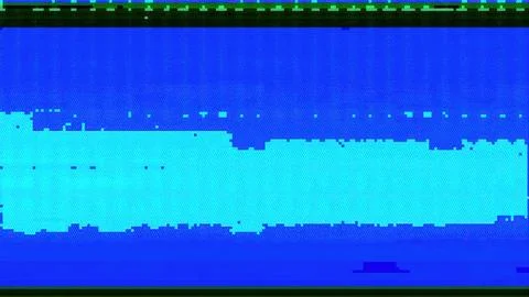 Pixel noise glitch background digital artifacts Illustrazione stock