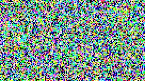 Pixel Noise Vector. VHS Glitch Texture TV Screen. Introduction And The End Of Illustrazione stock