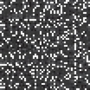 Pixel pattern. Abstract geometric seamless background. Illustrazione stock