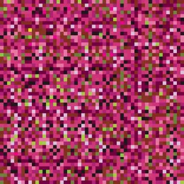 Pixel pattern. Abstract geometric seamless background. Stock Illustration