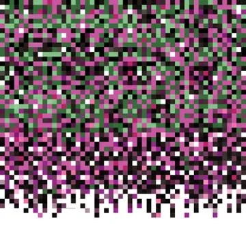 Pixel pattern. Abstract geometric seamless background. Stock Illustration