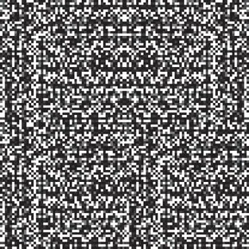 Pixel pattern. Abstract geometric seamless background. Illustrazione stock