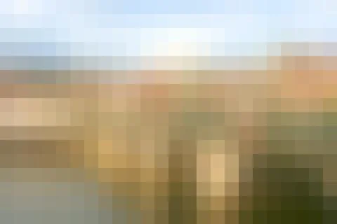 Pixel pattern background - pastel color grid blur texture. Stock Photos