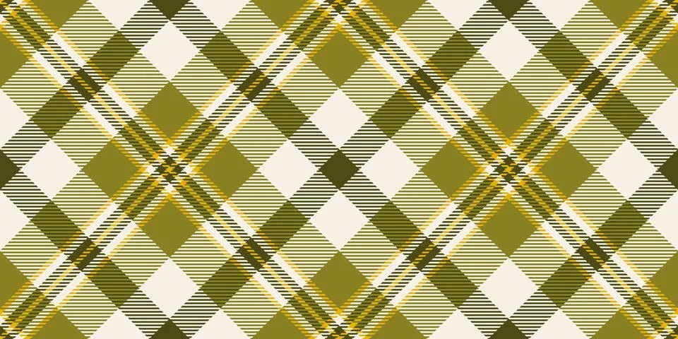 Pixel pattern seamless vector, deluxe plaid background texture. Wide fabric.. Stock Illustration