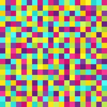 Pixel pattern. Vector seamless pixel art background イラスト素材