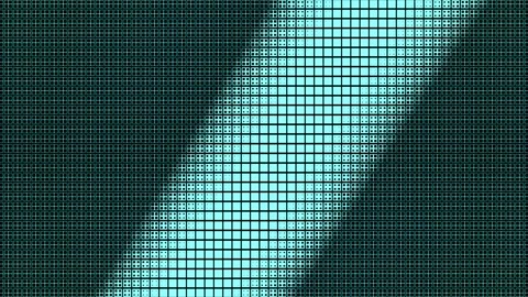 A pixel pixel pattern with a blue background 스톡 동영상 309952661