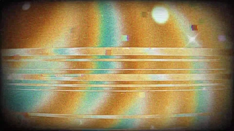 Pixel Scan Aesthetic Glitch Loop Video stock 322603374