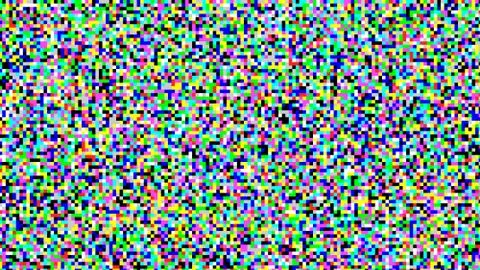 Pixel Screen Background Vector. Noise Signal Lcd Pixel Screen. Broken View. E Stockillustratie