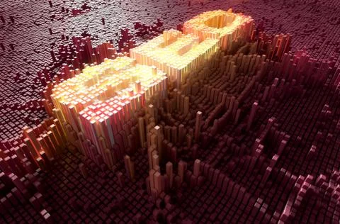 Pixel SEO Concept Stock Illustration