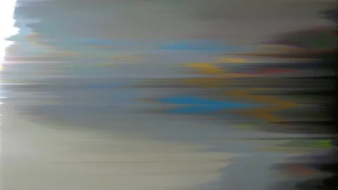 Pixel sorting. Beautiful rainbow screensaver. Stock Footage 146519439