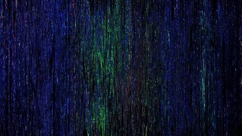 Pixel Sorting Colorful Strobe Stock Footage 80257718