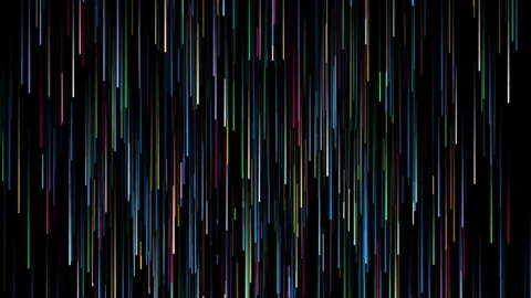 Pixel Sorting Flight In Space Stock Footage 80258052