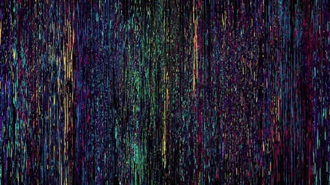 Pixel Sorting Glitch Stock Footage 80261081
