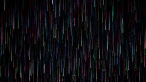 Pixel Sorting Space Stock Footage 80261687