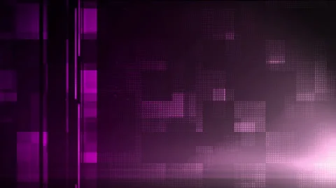 Pixel Squared Purple Stock Footage 26063610