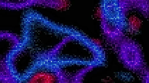 Pixel stains Stock Footage 145686597