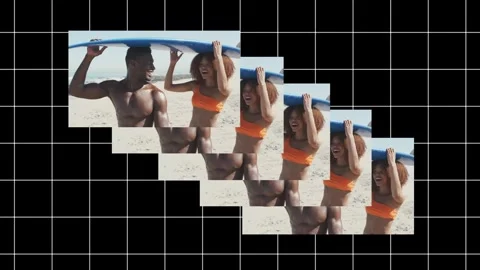 Pixel Stomp Media Reveal Stock After Effects