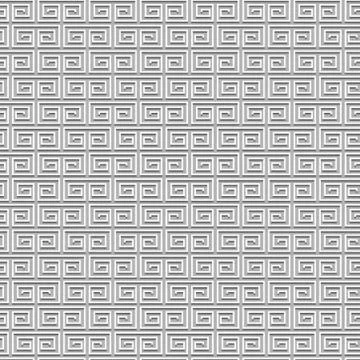 Pixel Subtle Spiral Texture Background. Vector Seamless Pattern. Stock Illustration