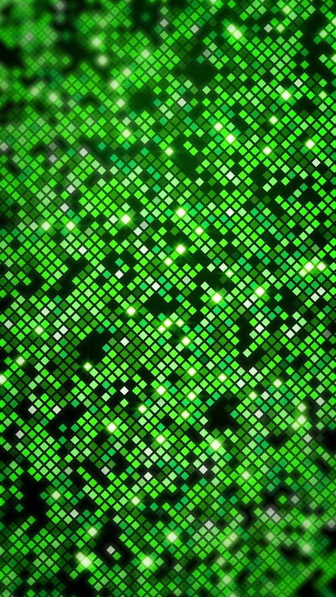 Pixel texture background. Abstract noise dot square different shades of green Video stock 314817381