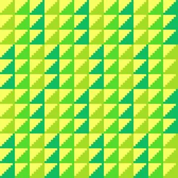 Pixel Triangle Geometric Seamless Pattern Illustrazione stock