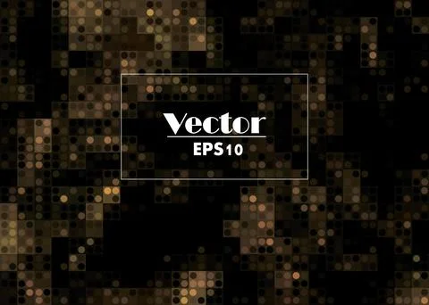 Pixel vector abstract image of a spark from a fire flame Illustrazione stock