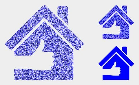 Pixel Vector Best House Icons Ilustración de archivo