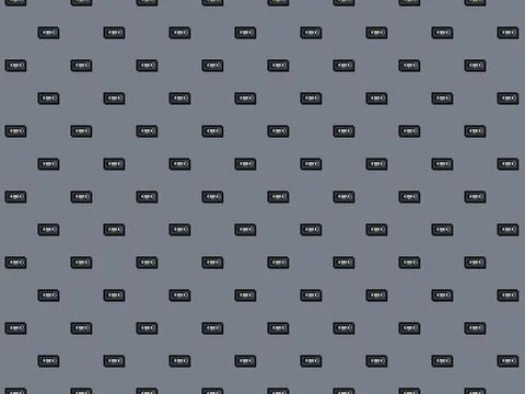 Pixel video tape background - high res seamless pattern Stock Illustration