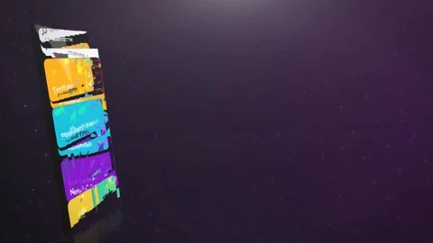 Pixel Website Presentation for After Effects After Effects stock