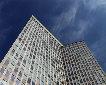 Pixel windows and clouds loop Stockbeeldmateriaal 697346