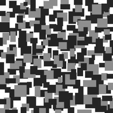 Pixel winter camouflage Stock Illustration