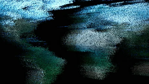 Pixel world map. 3D rendering. Stock Footage 160718706