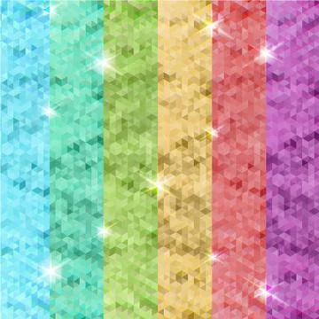 Pixelat colored background presentation Stock Illustration