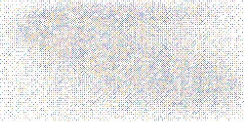 Pixelated Abstract Background Texture with small color Pixels and . Vector Stock Illustration