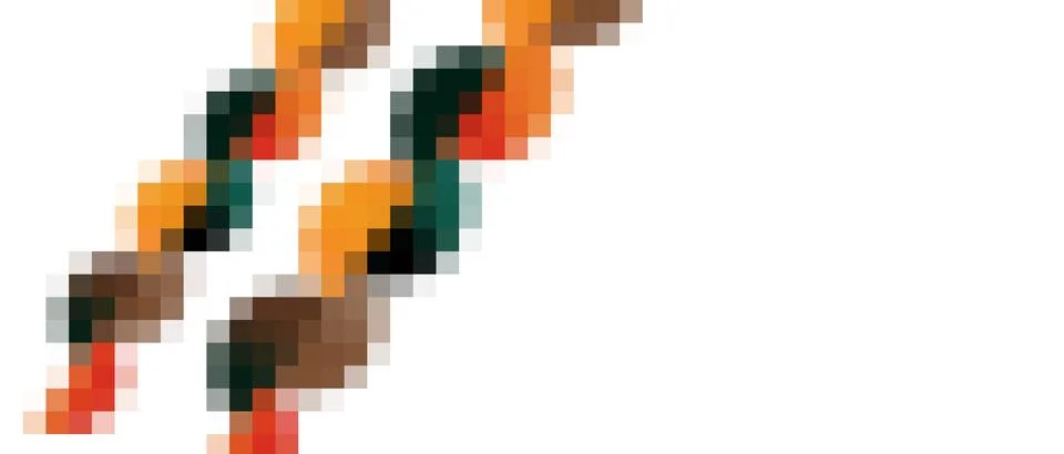 Pixelated Abstract Geometric Wave Background Stock Illustration