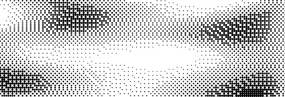 Pixelated bitmap gradient texture. Black and white dither spots background. 8 Stock Illustration